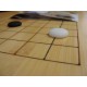 2 cm Reversible Bamboo Go Game Board, 13x13 Board On Reverse Side, With Etched Lines