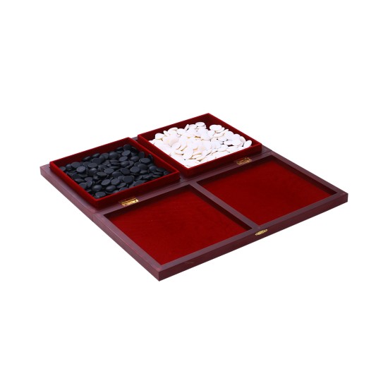Foldable go game set red
